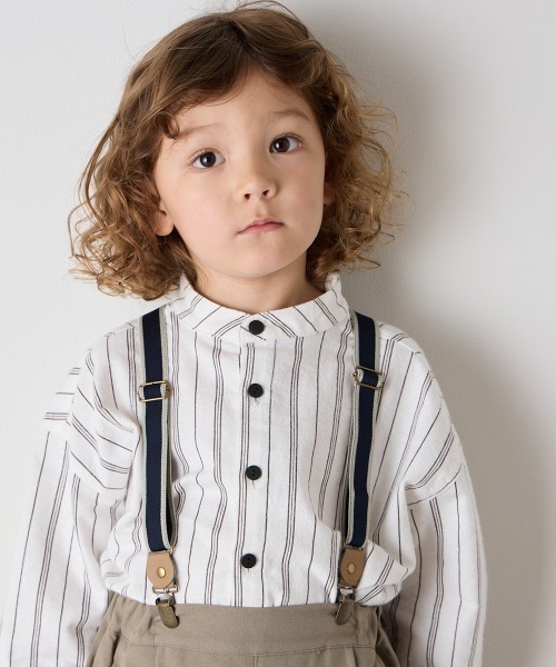 bibir サスペンダー 30mm ドット シルク 2WAY サスペンダー