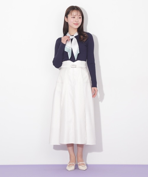 JILL by JILL STUART フレアスカート 新品未使用 JILL by STUART スカート ボンディングフレアスカート
