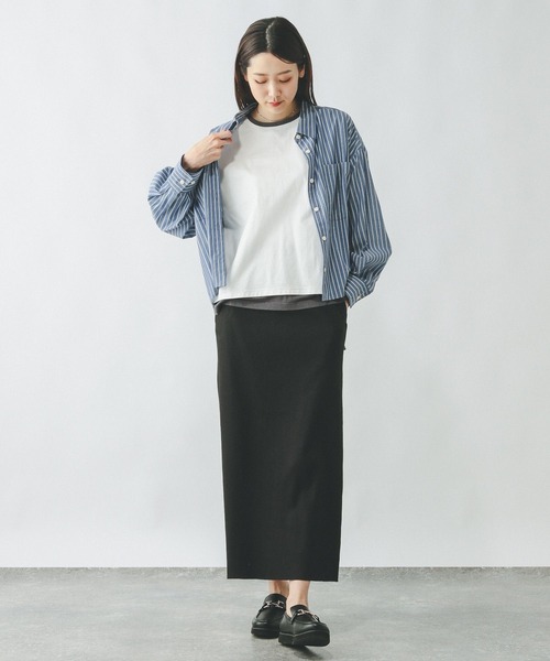 ＊мдмд＊ 専用 GLOBAL WORK tシャツ ヘビロッTEEフェイクレイヤー長袖/286248