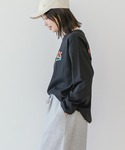 tシャツ RECORDSロングTシャツ レディースの詳細画像2