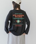 tシャツ RECORDSロングTシャツ レディースの詳細画像5
