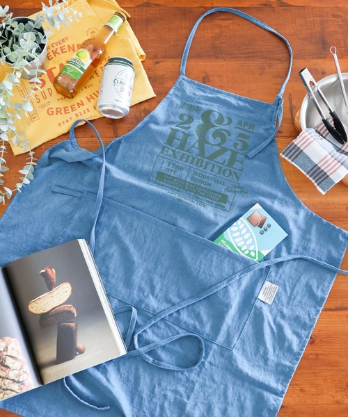 niko and…（ニコアンド） エプロン オリジナル ショッププリント