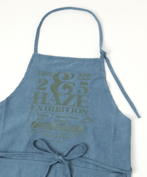 niko and…（ニコアンド） エプロン オリジナル ショッププリント