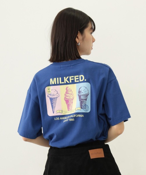 tシャツ TRIPLE ICE CREAM WIDE S/S TEE レディース