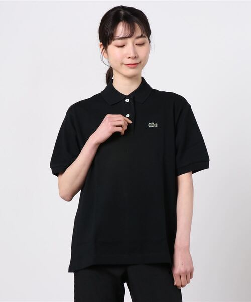 「BEAMS BOY」 半袖ポロシャツ 38 ブラック レディース
