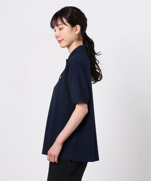 「BEAMS BOY」 半袖ポロシャツ ONE SIZE ブラック レディース BEAMS BOY 「BEAMS BOY」 半袖ポロシャツ 38 ブラック