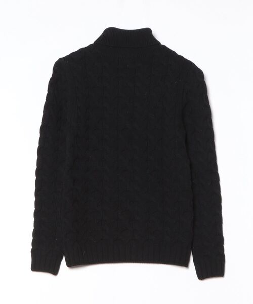 「BRILLA per il gusto」 タートルネックニット X-SMALL ブラック メンズ_画像2