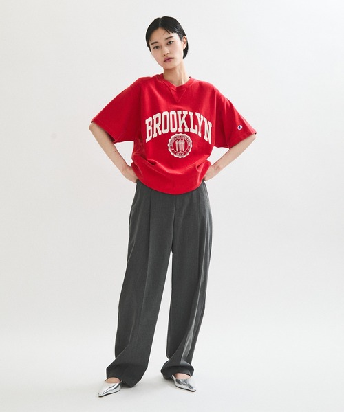 ADAM ET ROPE' tシャツ 「Champion for ROPE'」EX REVERSE WEAVE