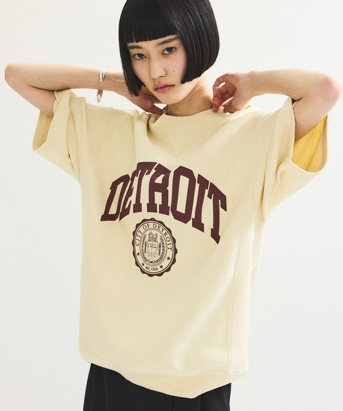 ADAM ET ROPE'（アダムエロペ） tシャツ 「Champion for ADAM ET ROPE