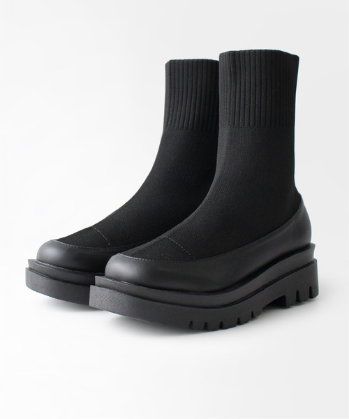 「Dhyana.」 ブーツ 35 ブラック レディース_画像4