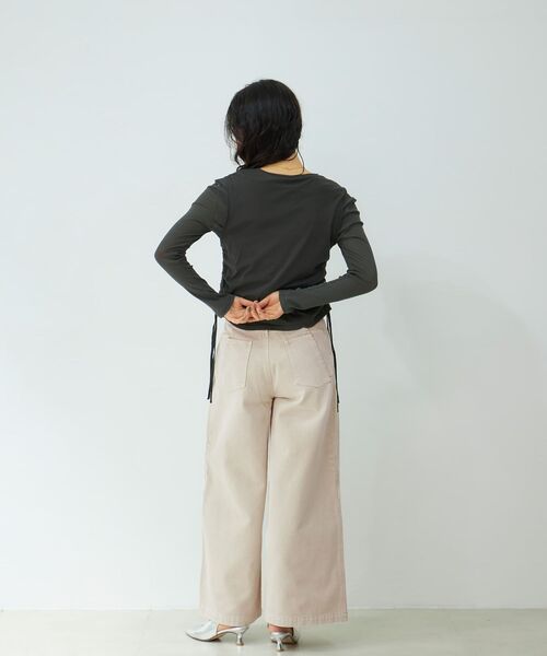 STRATA（エストラータ） ワイドパンツ ジーンズ デニム デニムパンツ