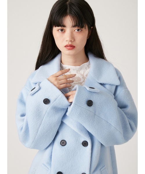 LILY BROWN（リリーブラウン） チェスターコート FREE アイボリー