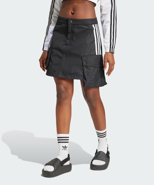 デニムスカート【ADIDAS】Adicolor 3S Denim Mini Skirt韓国発送 adidas スカート カーゴ ミニスカート / アディダスオリジナルス
