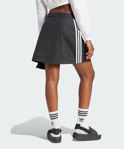 25SS新作スポーティーミニスカート【ADIDAS】RIBBON MINI SKIRT ☆adidas☆ ADILENIUM シーズン3 バルーンスカート (adidas/ミニ