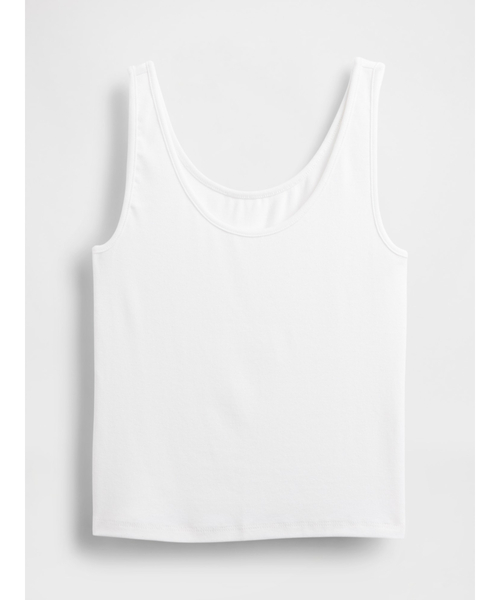 GAP（ギャップ） タンクトップ ノースリーブ モダン クロップド タンク