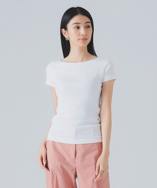 tシャツ three dots / Ginger ショートスリーブ Tシャツ レディース three dots tシャツ / Ginger ショートスリーブ Tシャツ