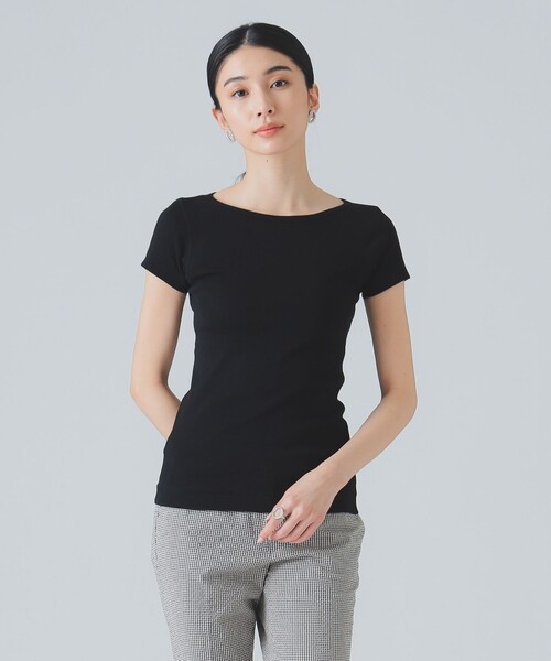 tシャツ three dots / Ginger ショートスリーブ Tシャツ レディース