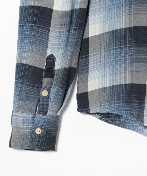 レミレリーフ　ビームス　別注　ネルシャツ　日本製　REMI RELIEF REMI RELIEF シャツ / 別注 Rayon Check Shirts メンズ