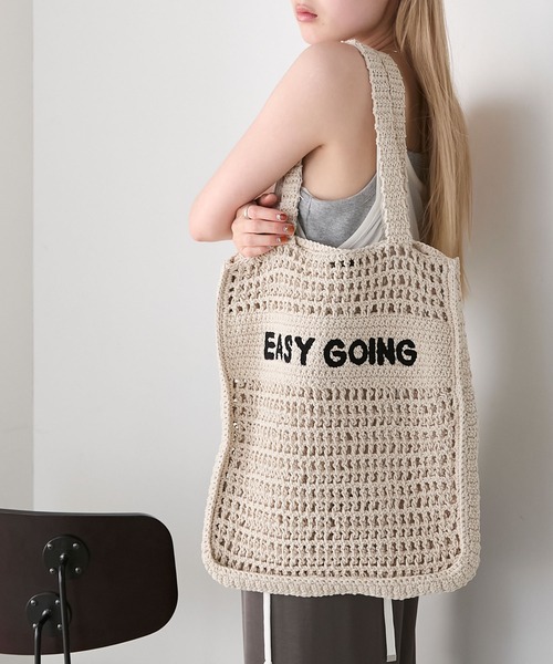 The Bagmati トートバッグ 「forksy.」「The Bagmati」マクラメ