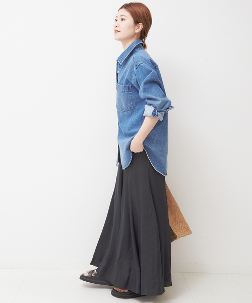 Spick & Span 黒 ロングスカート Spick＆Span 「Spick & Span」 ロングスカート 38 ブラック
