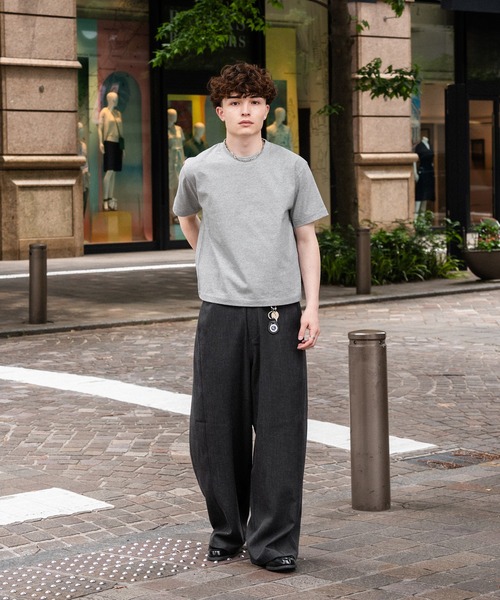 kutir スラックス BARREL LEG SLACKS PANTS／バレルレッグ