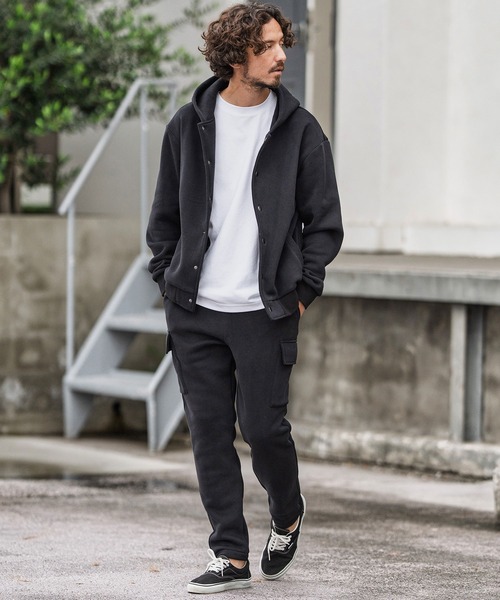 muta カーゴパンツ メンズウェア CAMBIO（カンビオ） カーゴパンツ mp13869-裏起毛スウェットカーゴ