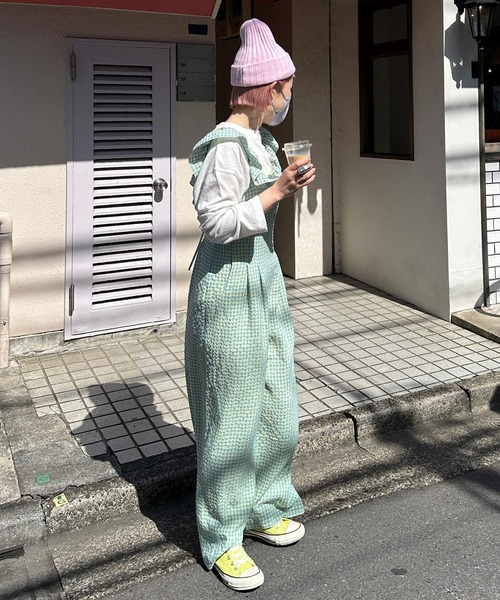 Alley by w closet サロペット Alley by w closet（アリーバイダブルクローゼット）の「【Alley