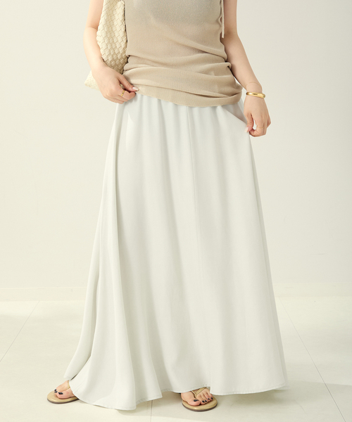 plage スカート plage スカート silk/linen long : ZOZOTOWN Yahoo!店 - 通販