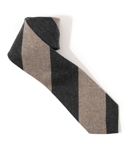 STEFANO BIGI（ステファノビジ） ネクタイ ウール レジメンタル