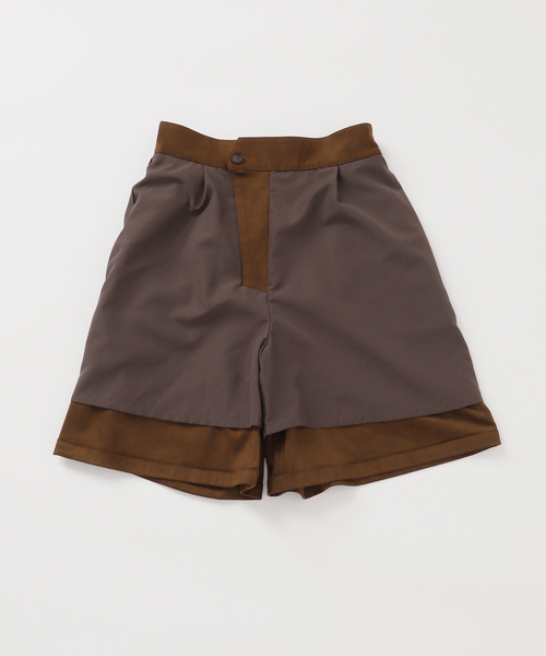 JOURNAL STANDARD　ハーフパンツ　ジャーナルスタンダード シルクレーヨン クオーターハーフパンツ（ショート・ハーフ