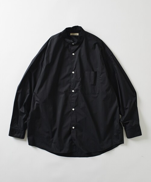 シャツ 限定展開 Relax Fit リラックスフィット バンドカラー シャツ メンズ | FREAK'S STORE | 03