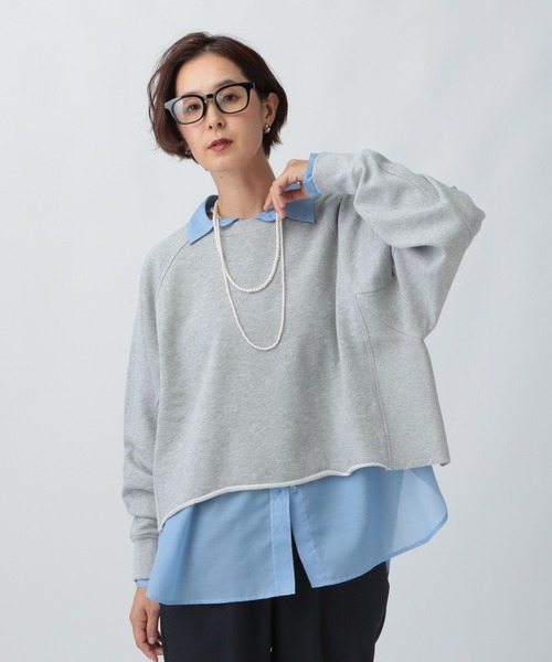 LEPSIM（レプシィム） tシャツ ラグランショートプルオーバー 582493