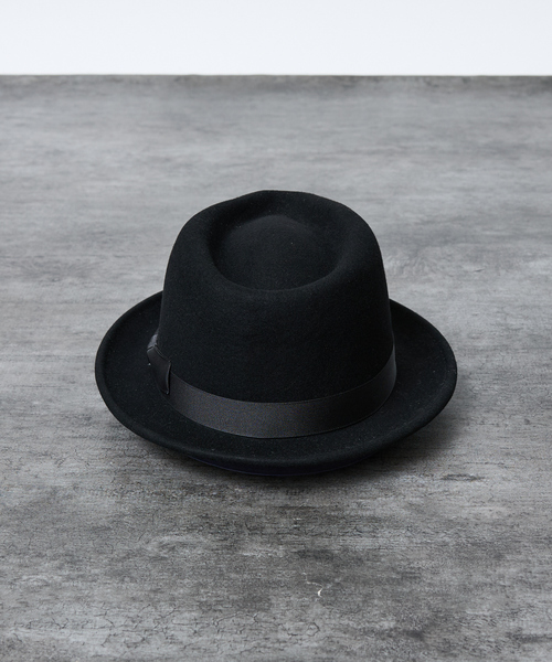 Ruben 帽子 ハット 「RUBEN/ルーベン」SOLID ALLUP FELT HAT/ソリッド