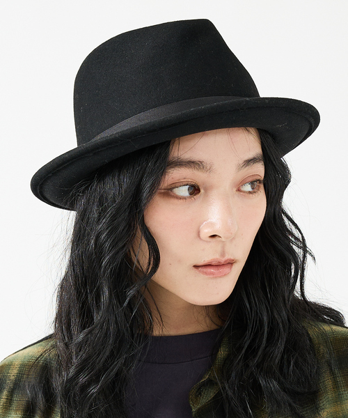 Ruben 帽子 ハット 「RUBEN/ルーベン」SOLID ALLUP FELT HAT/ソリッド