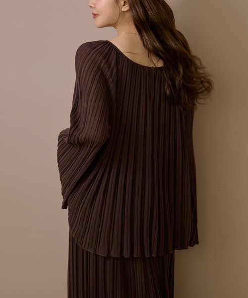 セットアップ pleats bell sleeve knit set up /プリーツベルスリーブニットセットアップ レディース | ブランド登録なし | 12