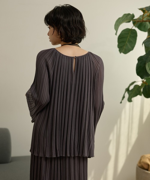 セットアップ pleats bell sleeve knit set up /プリーツベルスリーブニットセットアップ レディース | ブランド登録なし | 20