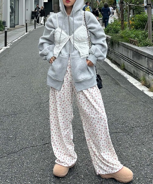 Alley Tokyo コルセット切替コットンレースキャミ レディース