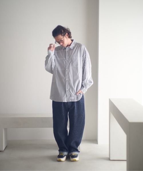 ADAM PATEK（アダムパテック） シャツ ADAMPATEK/James Fabric anarchy