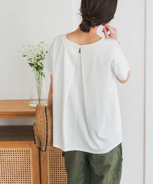 [URBAN RESEARCH DOORS] трикотаж с коротким рукавом MEDIUM темно-синий женский 