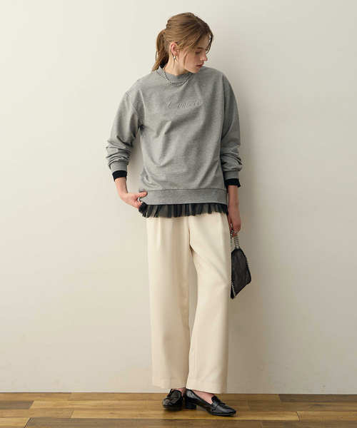 トレーナー/スウェット L'Appartement  HOLIDAY SWEAT Express Holiday（エクスプレスホリデー） トレーナー スウェット
