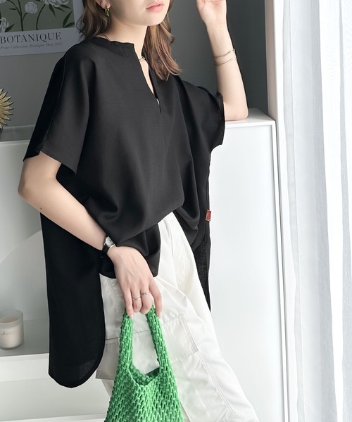 「Java」 半袖ブラウス LARGE オフホワイト レディース | Java | 01