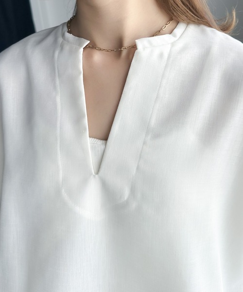 「Java」 半袖ブラウス LARGE オフホワイト レディース | Java | 03