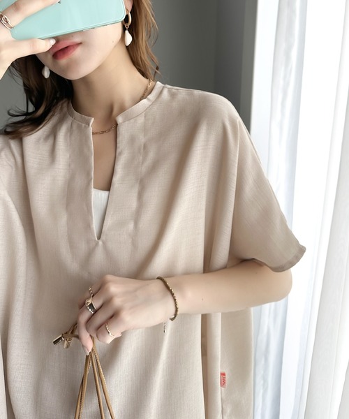 「Java」 半袖ブラウス LARGE オフホワイト レディース | Java | 06