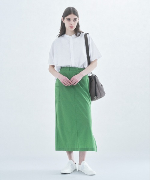 「ZUCCa」 半袖ブラウス M size ホワイト レディース