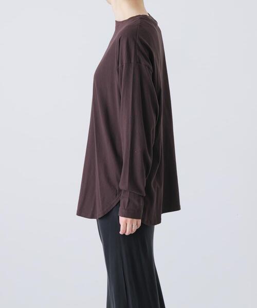 かぐれ tシャツ コットンクルーネックカットソー レディース