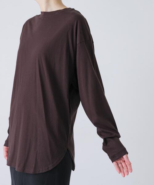 かぐれ tシャツ コットンクルーネックカットソー レディース