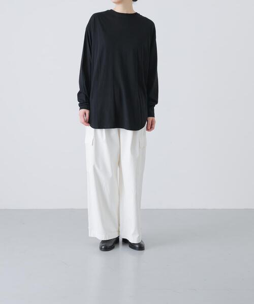 かぐれ tシャツ コットンクルーネックカットソー レディース