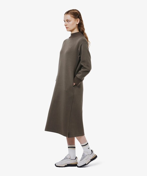 LACOSTE（ラコステ） ワンピース ダンボールニットドレス / ハイネック