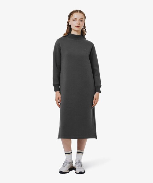 LACOSTE（ラコステ） ワンピース ダンボールニットドレス / ハイネック