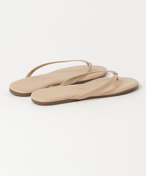 「TKEES」 フラットサンダル 36 ベージュ レディース_画像2